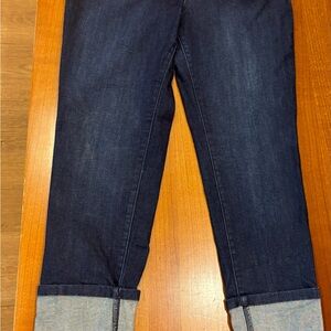 Talbots Blue Ankle Cropped Jeans